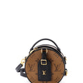 Mini Boite Chapeau Bag Reverse Monogram Canvas
