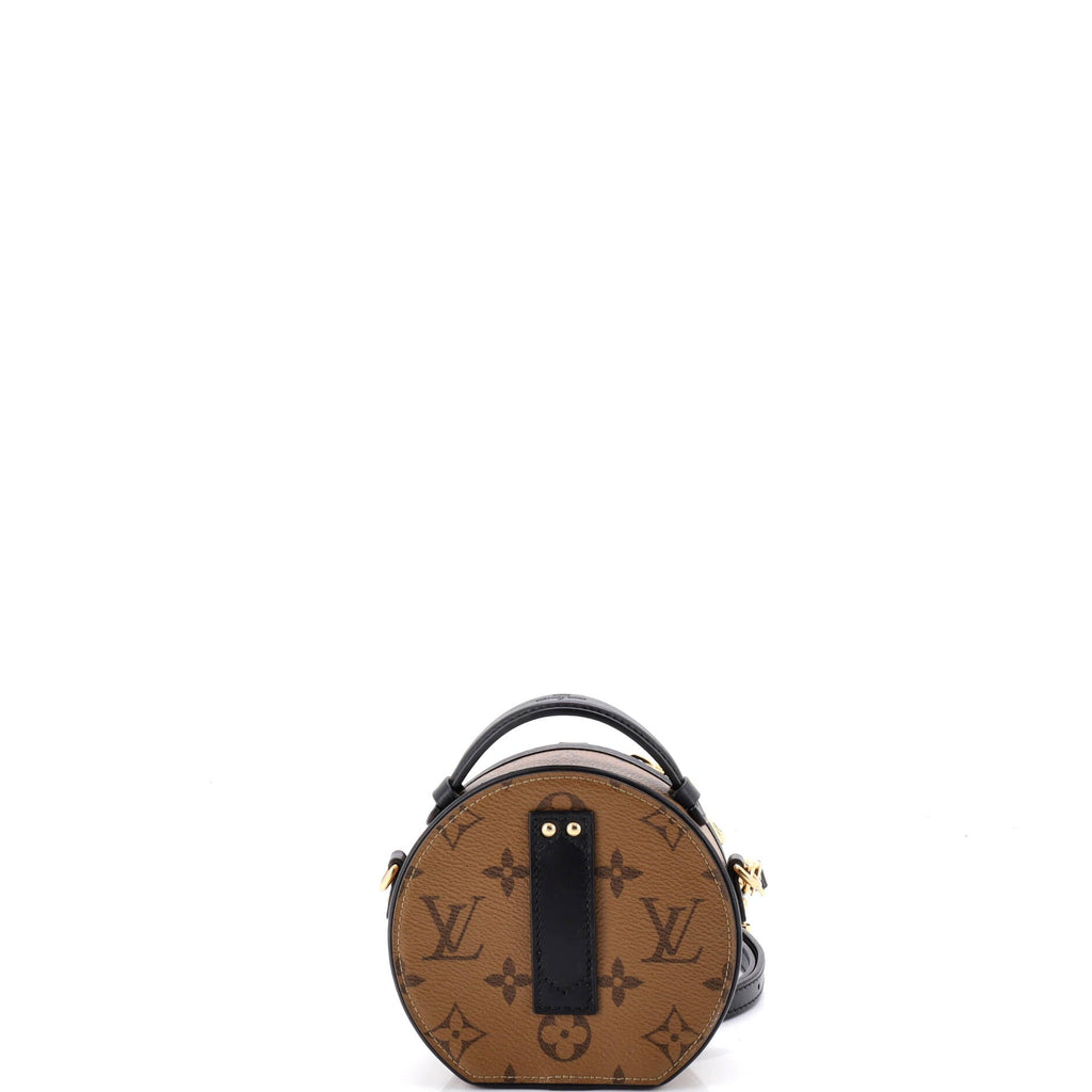 Mini Boite Chapeau Bag Reverse Monogram Canvas