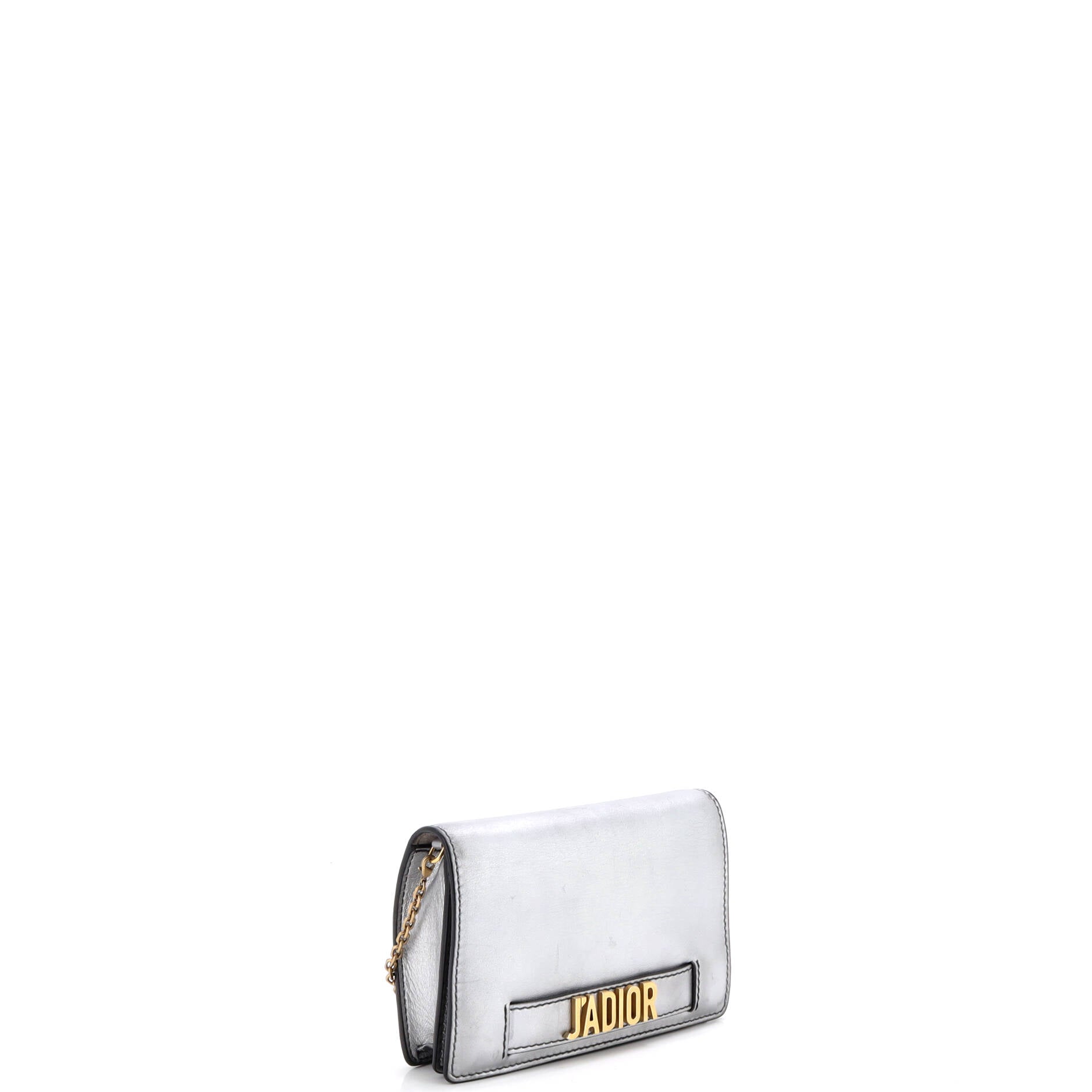 J'Adior Wallet on Chain Leather