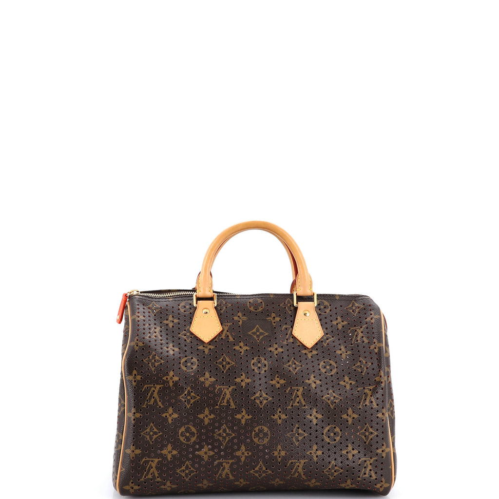 Speedy Handbag Perforated Monogram Canvas 30