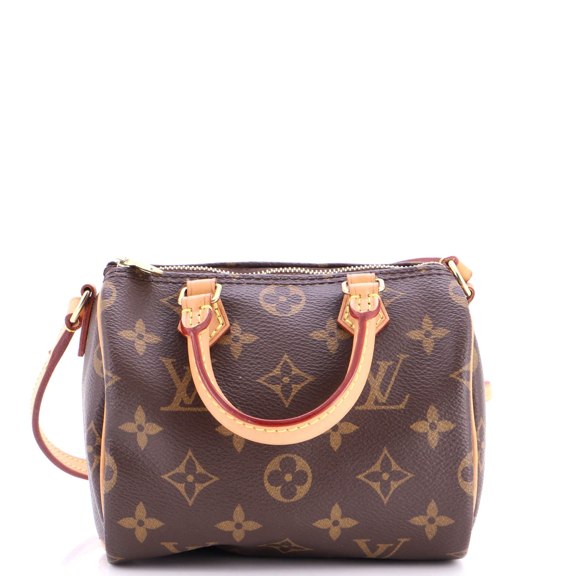 Speedy Bandouliere Bag Monogram Canvas Nano