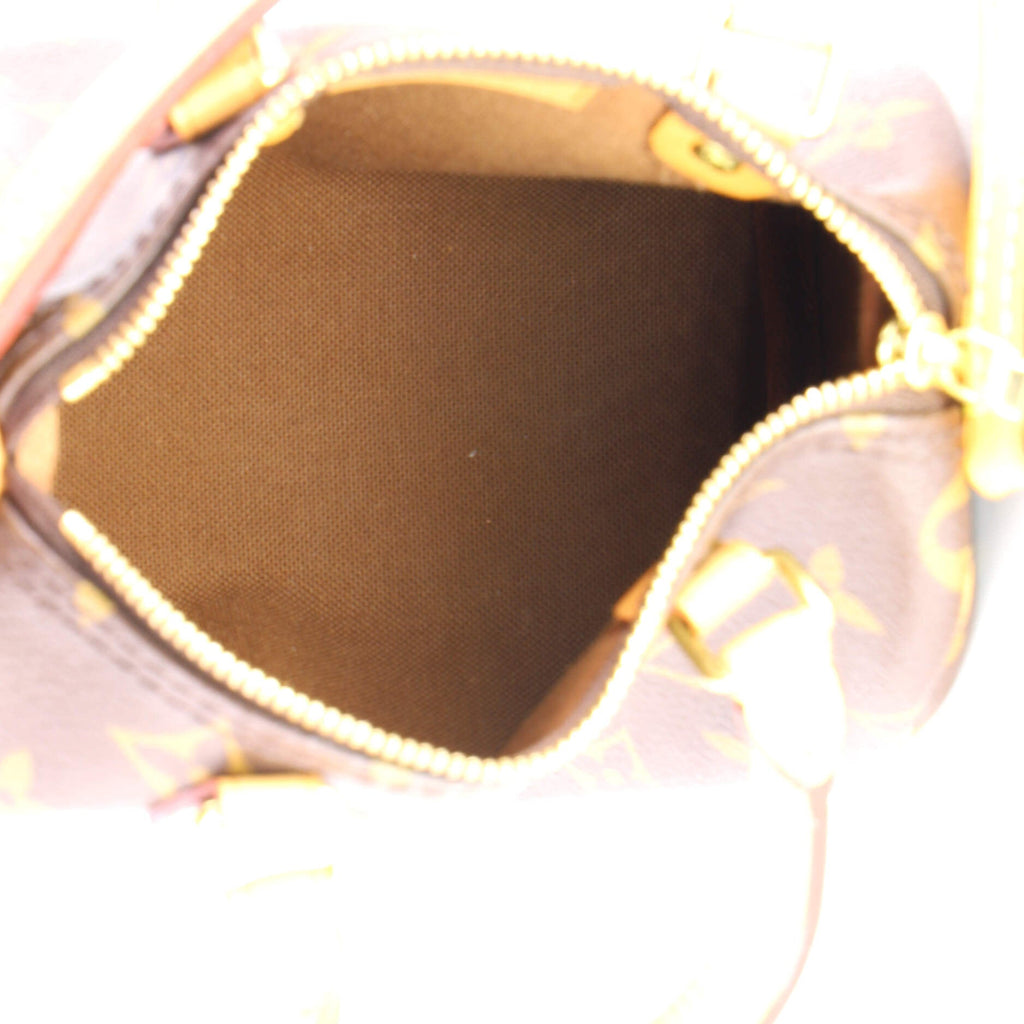 Speedy Bandouliere Bag Monogram Canvas Nano