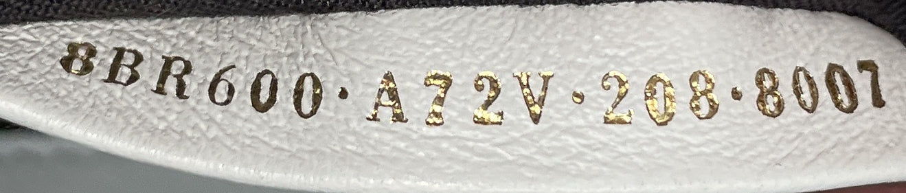 Baguette NM Bag Zucca Embossed Leather Medium
