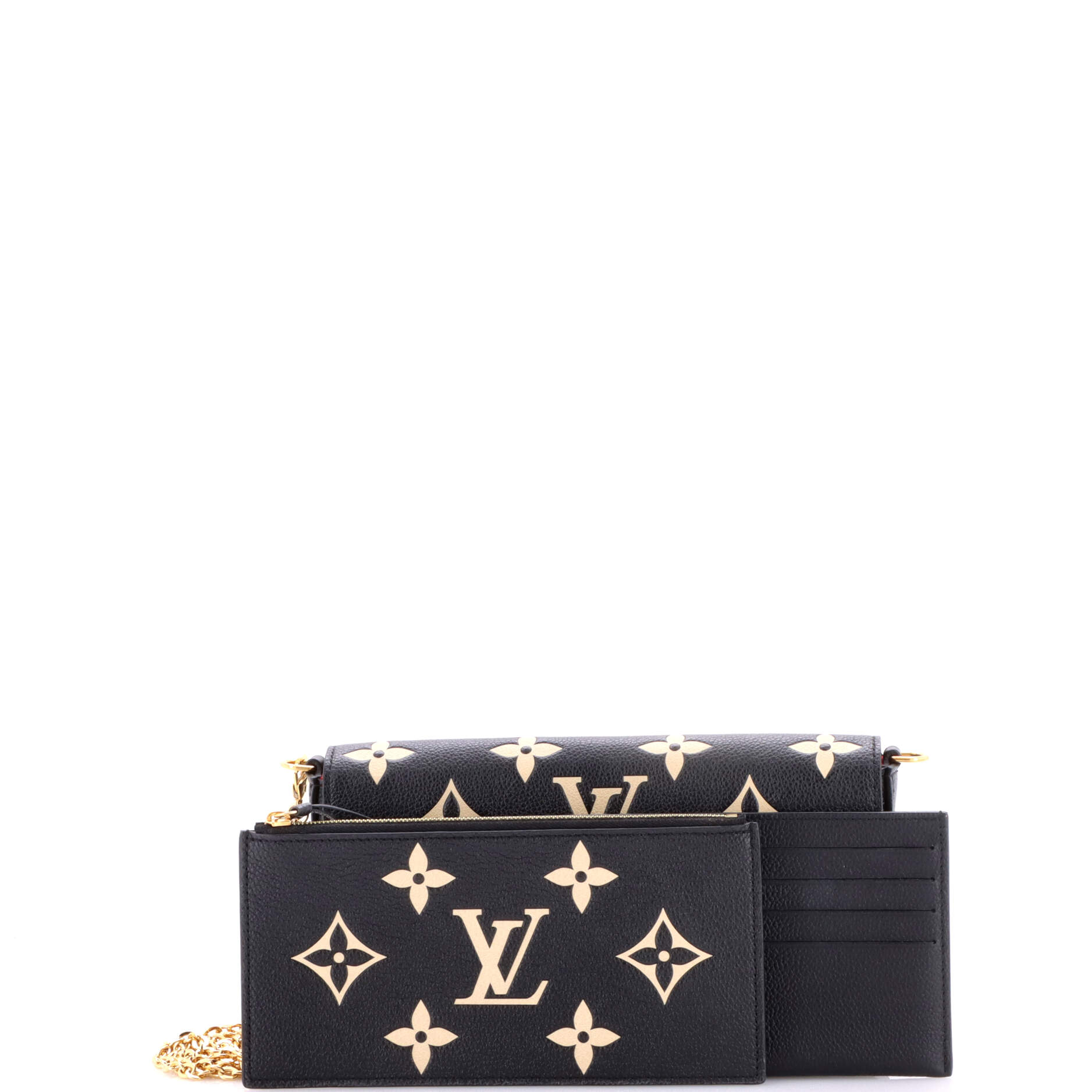 Felicie Pochette Bicolor Monogram Empreinte Giant