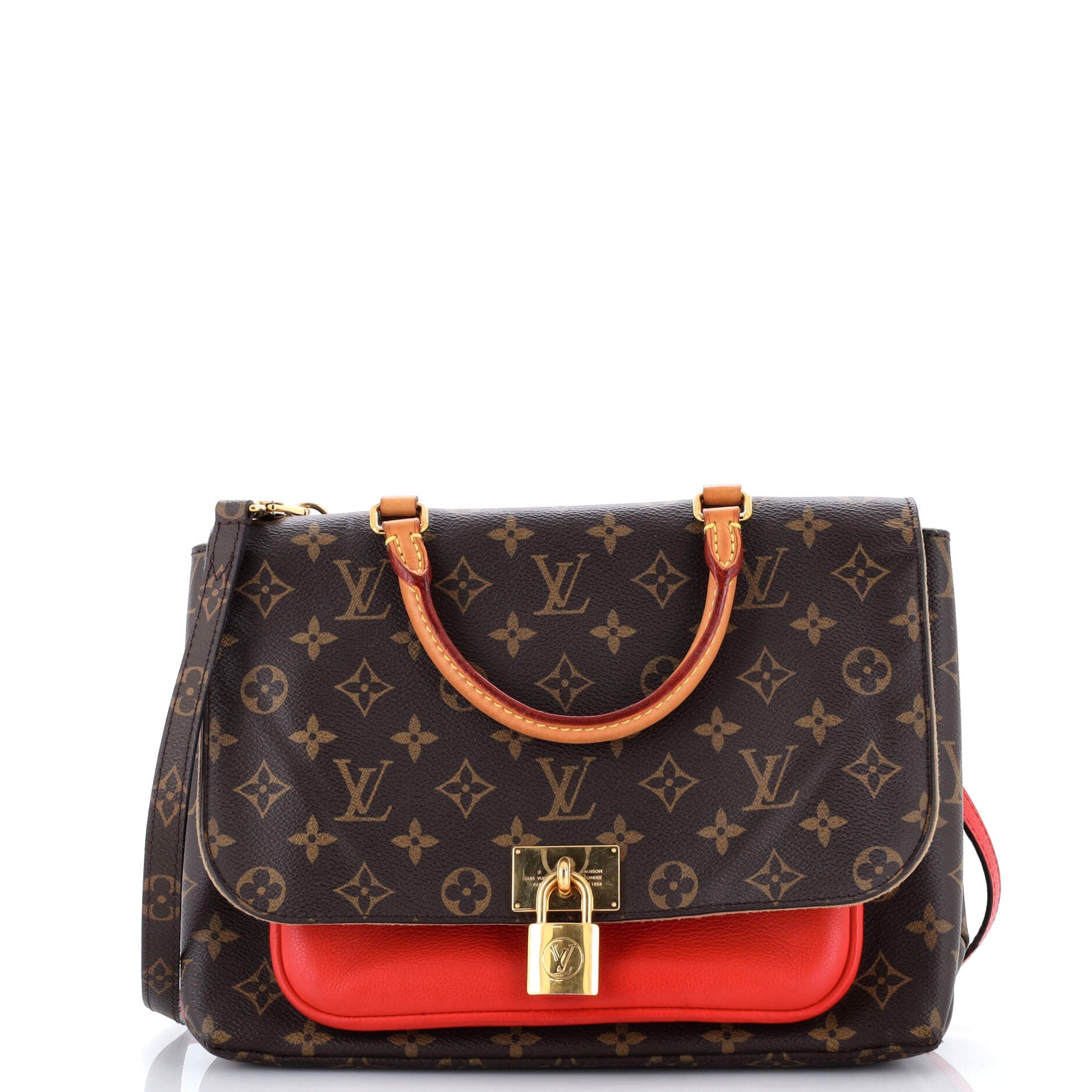 Marignan Handbag Monogram Canvas with Leather