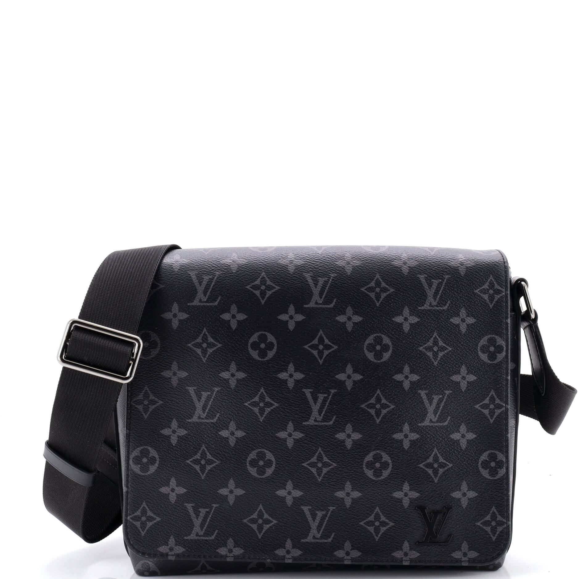 District Messenger Bag Monogram Eclipse Canvas PM