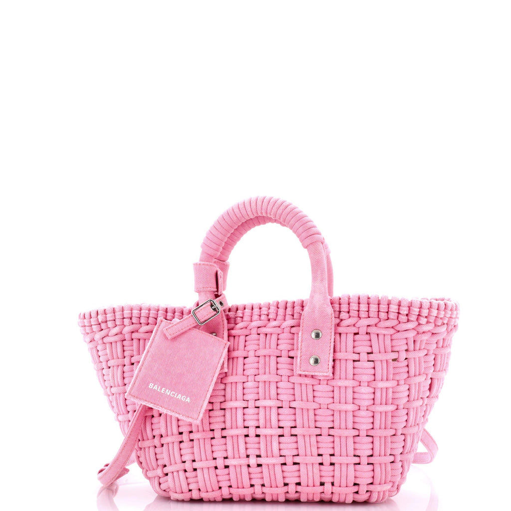 Bistro Panier Bag Woven Denim XS