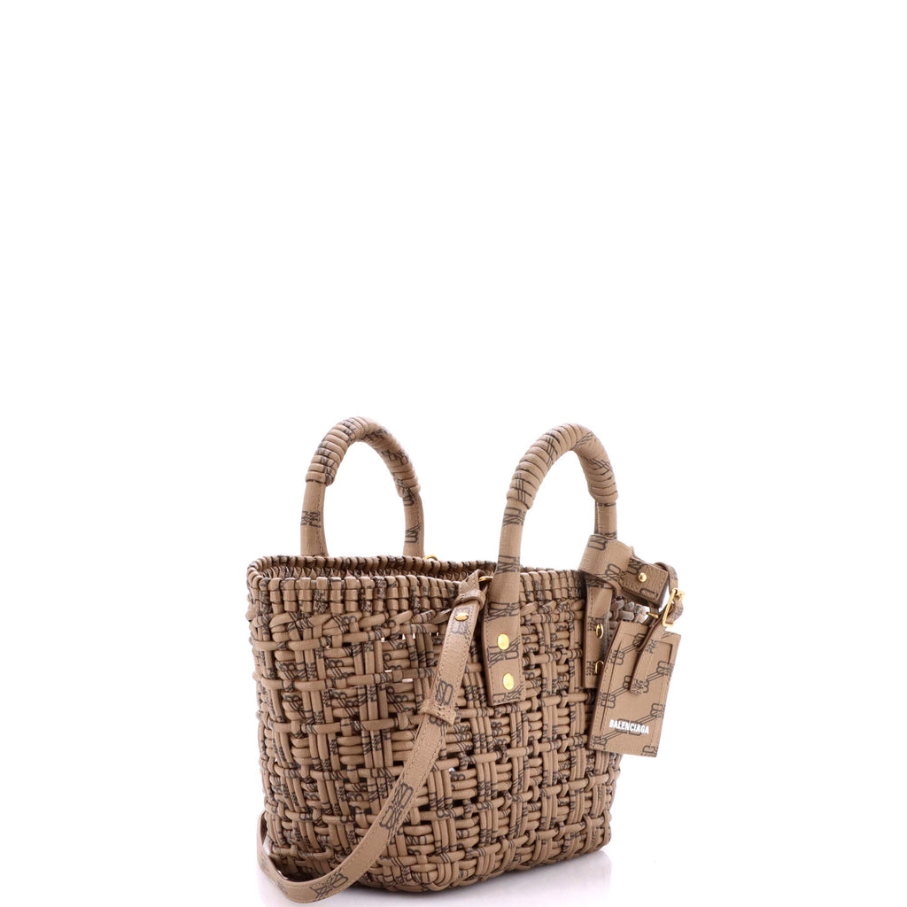 Bistro Panier Bag BB Monogram Coated Canvas XS