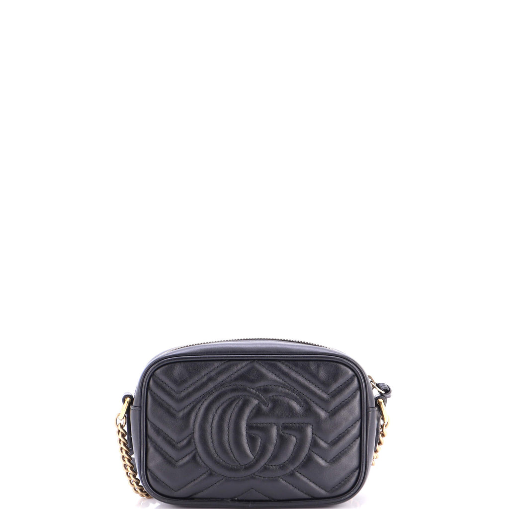 GG Marmont Shoulder Bag Matelasse Leather Mini