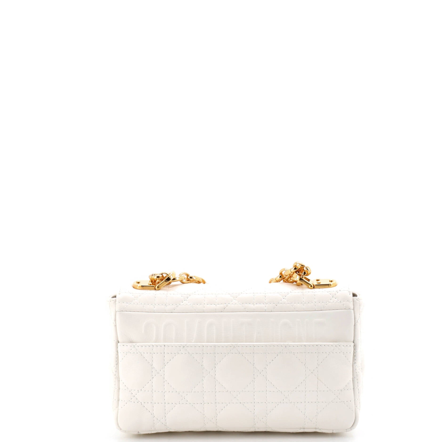 Caro Bag Cannage Quilt Calfskin Small