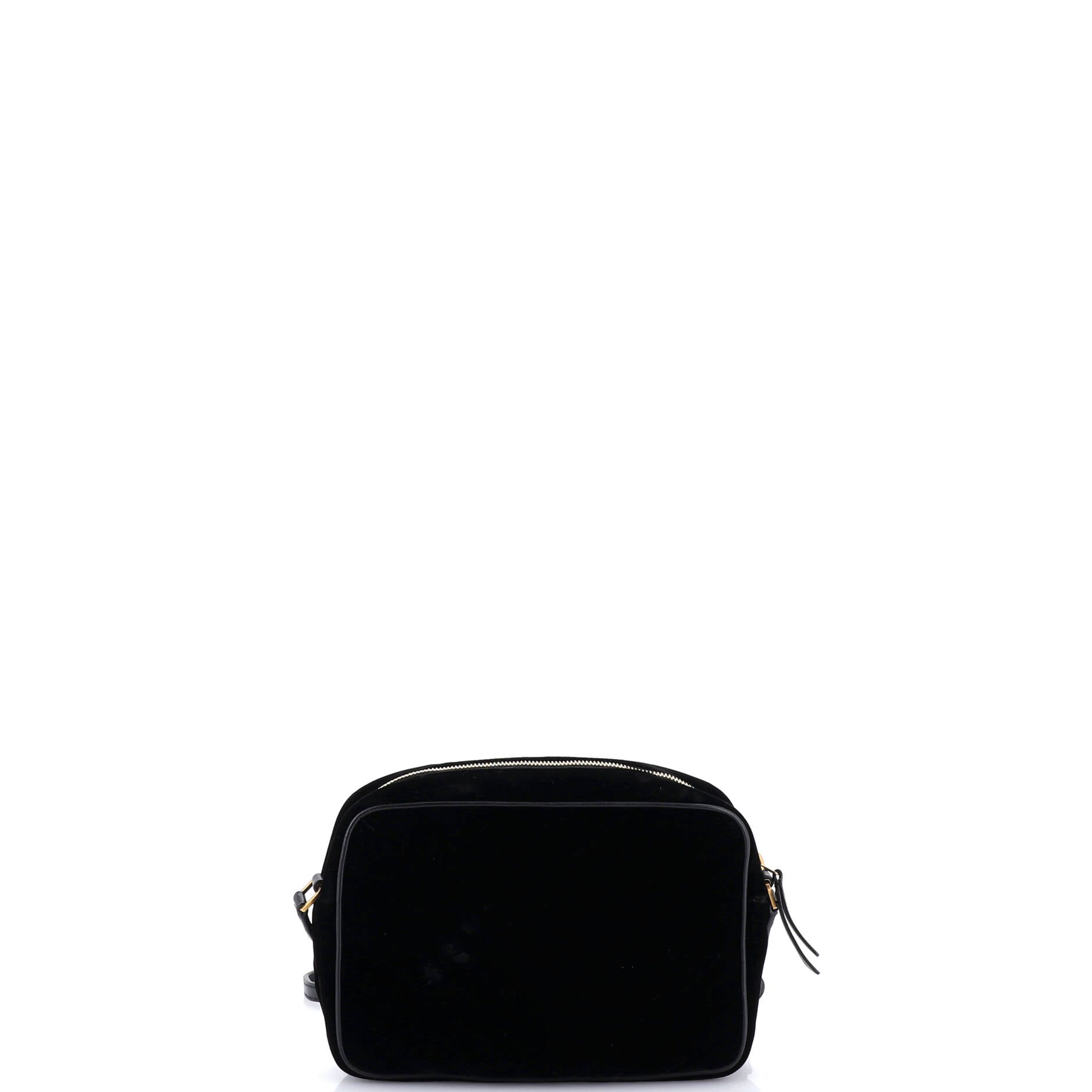 Lou Camera Bag Matelasse Chevron Velvet Small