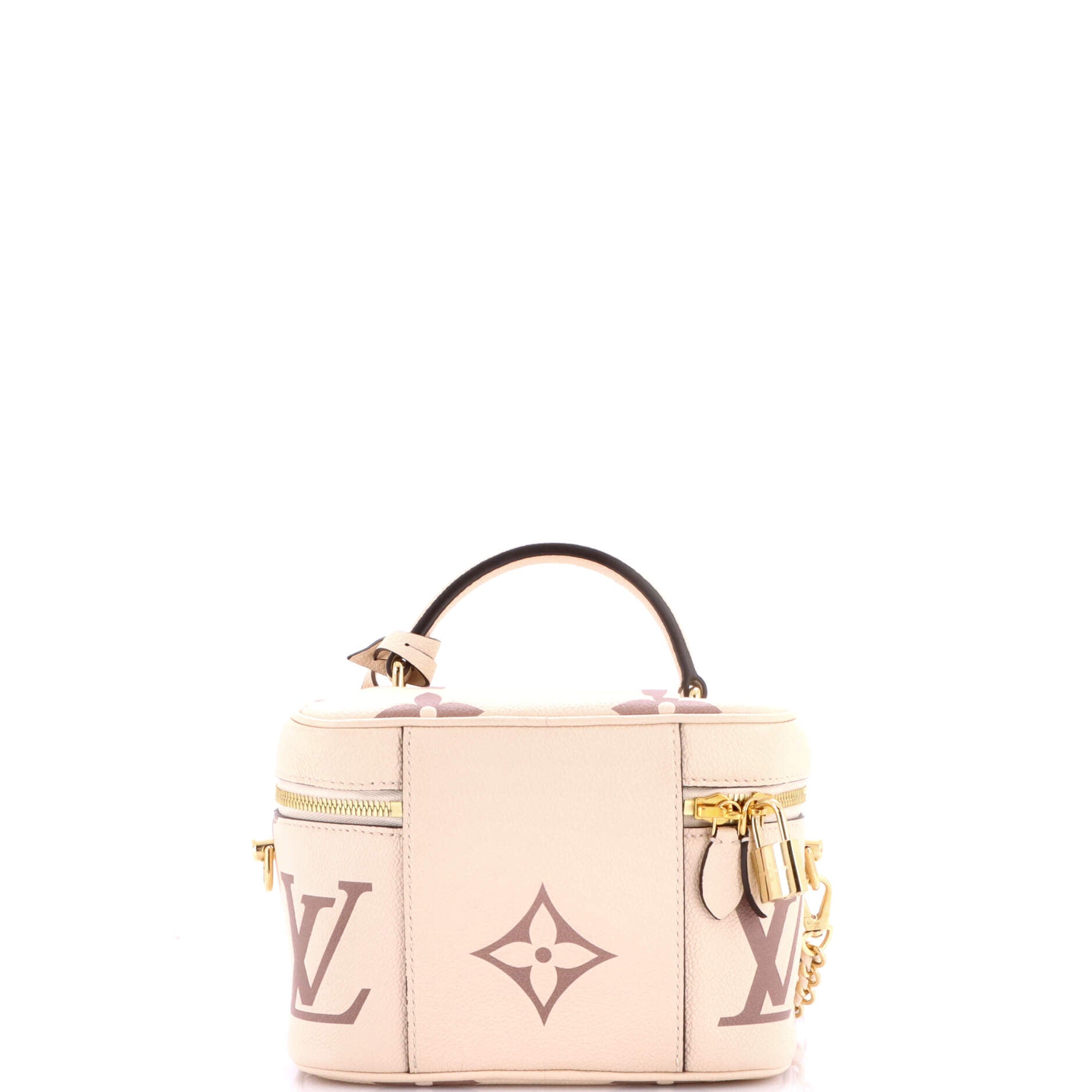Vanity Handbag Bicolor Monogram Empreinte Giant PM