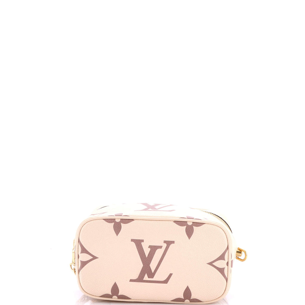 Vanity Handbag Bicolor Monogram Empreinte Giant PM