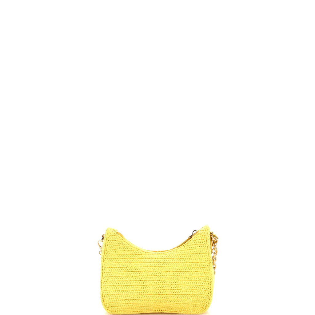 Re-Edition 2005 Shoulder Bag Raffia Small