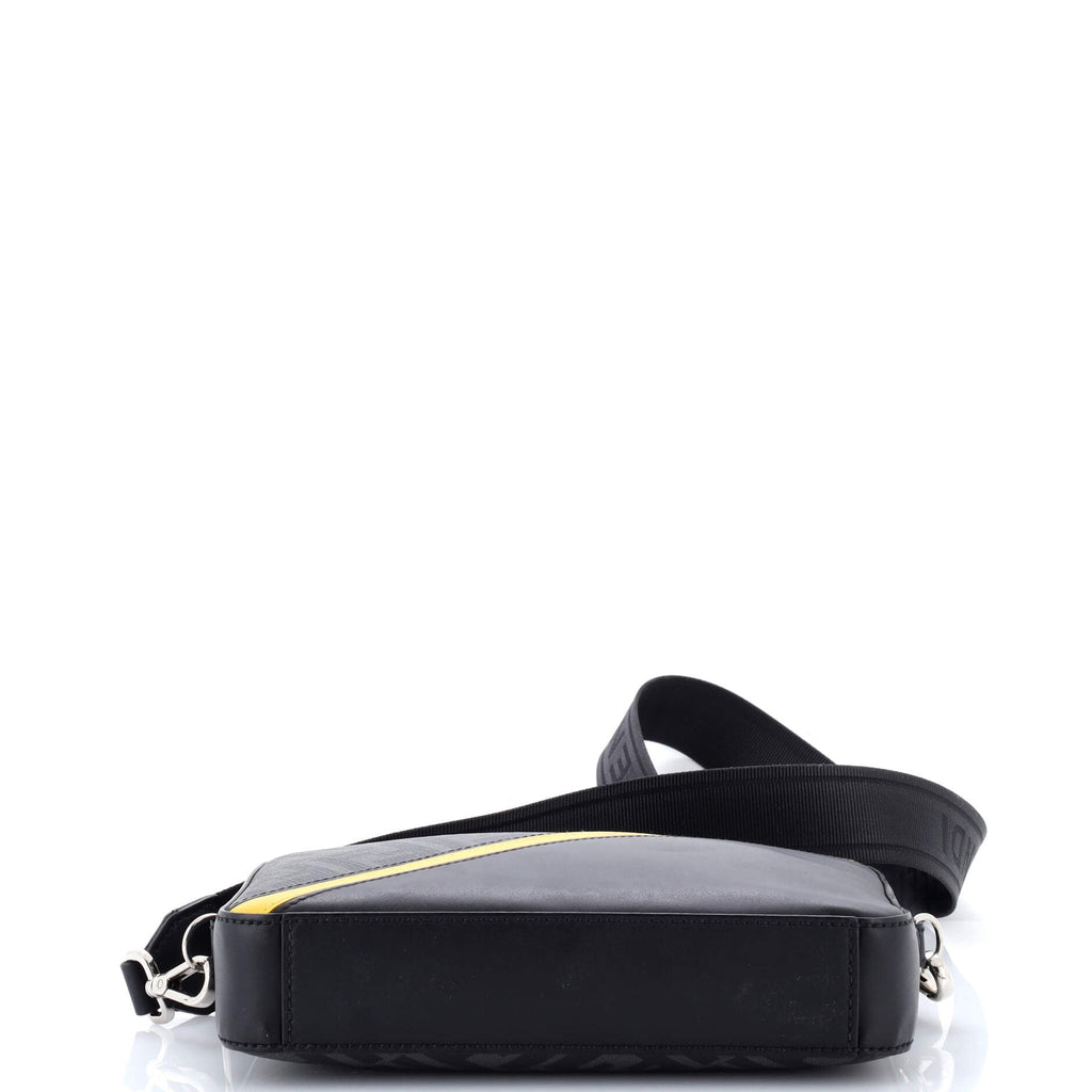 Camera Case Bag Zucca Coated Canvas and Leather Small