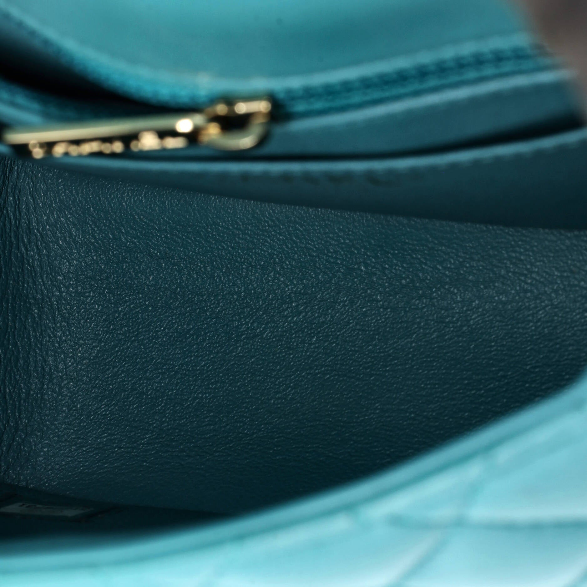 Square Classic Single Flap Bag Quilted Lambskin Mini