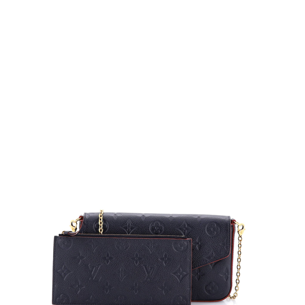 Felicie Pochette Monogram Empreinte Leather