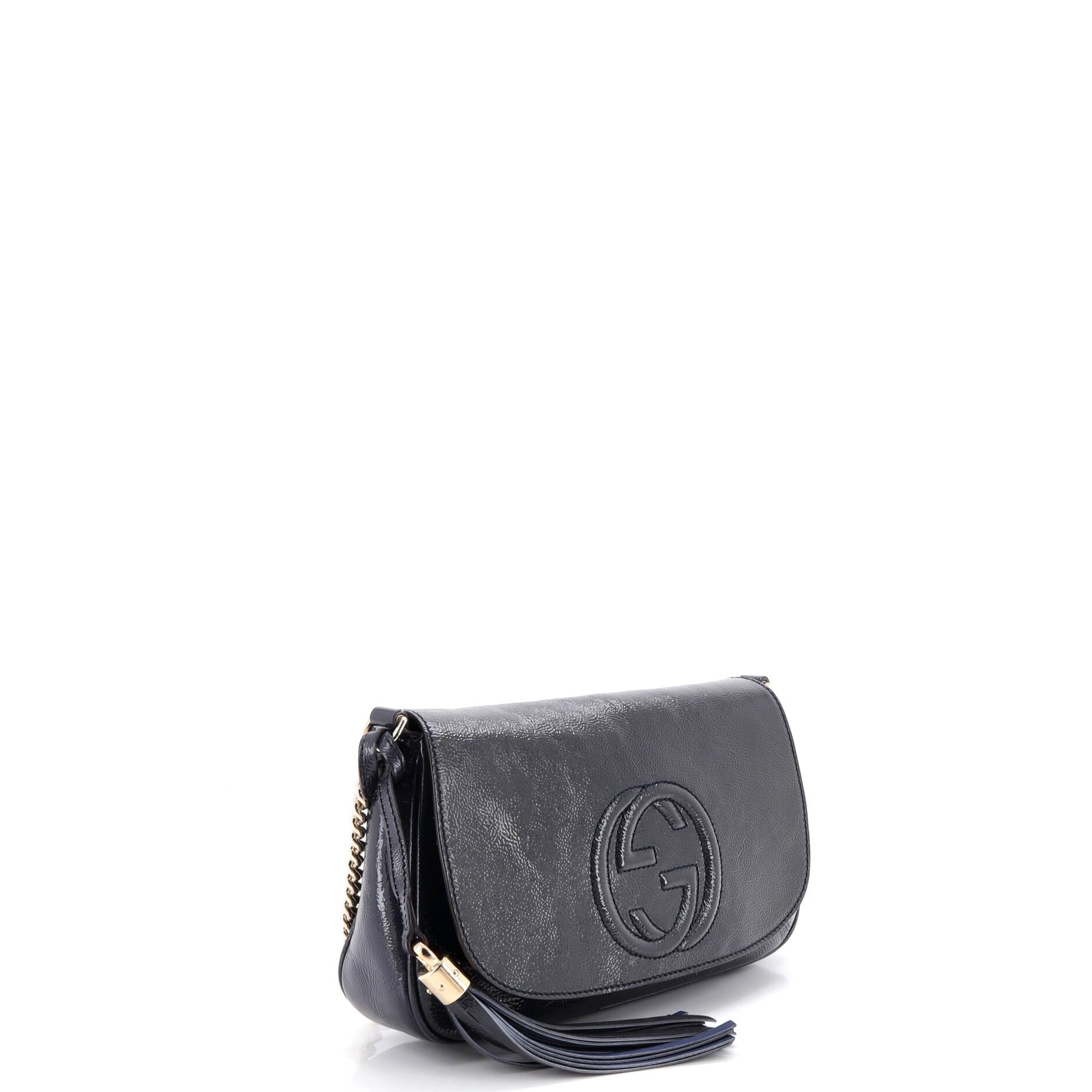 Soho Chain Crossbody Bag Leather Medium