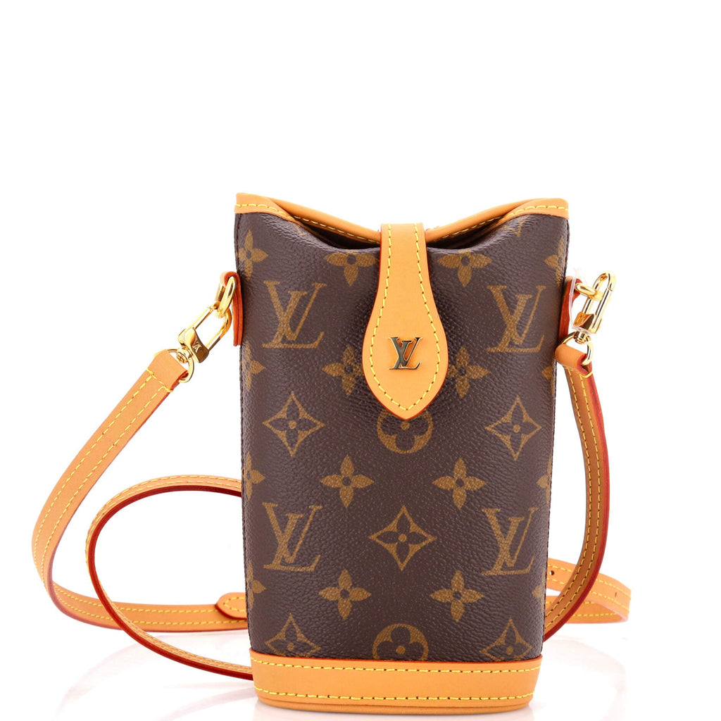 Fold Me Pouch Monogram Canvas