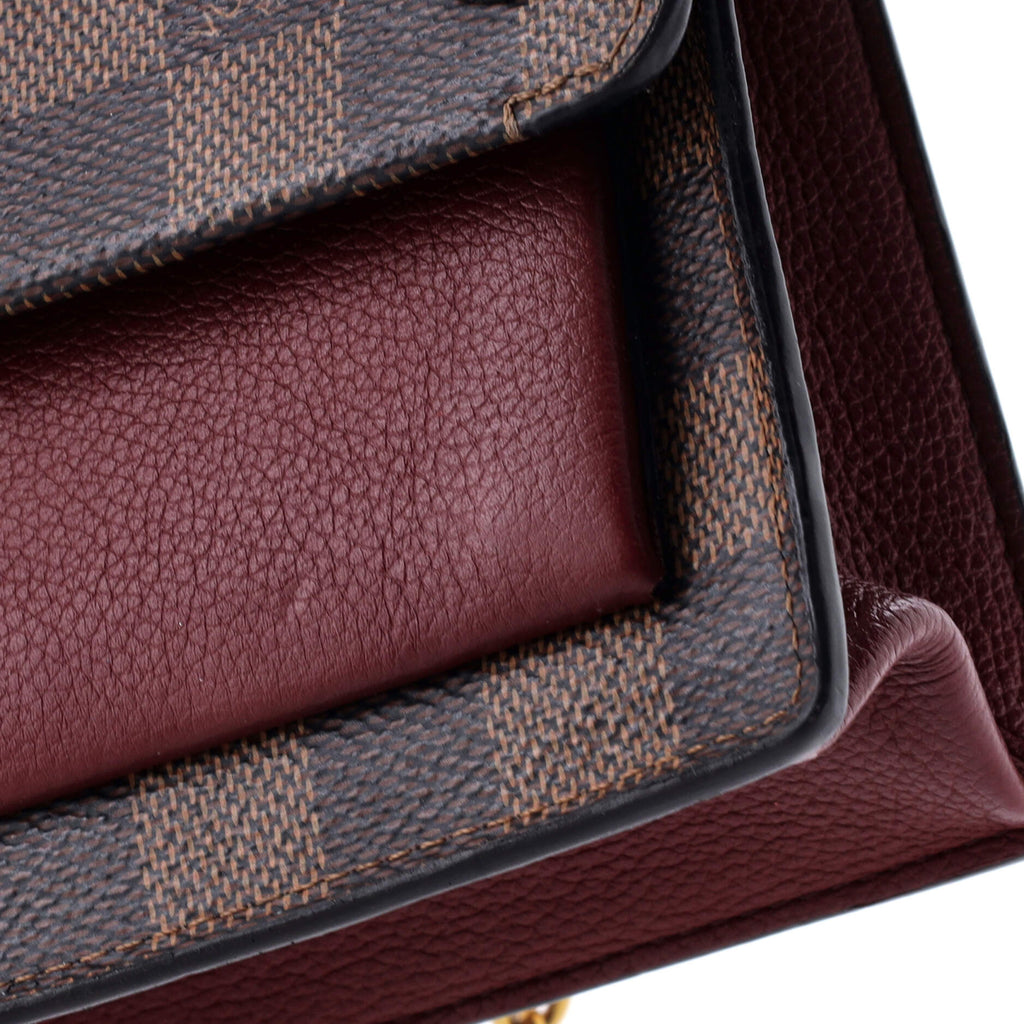 Vavin Chain Wallet NM Damier with Leather