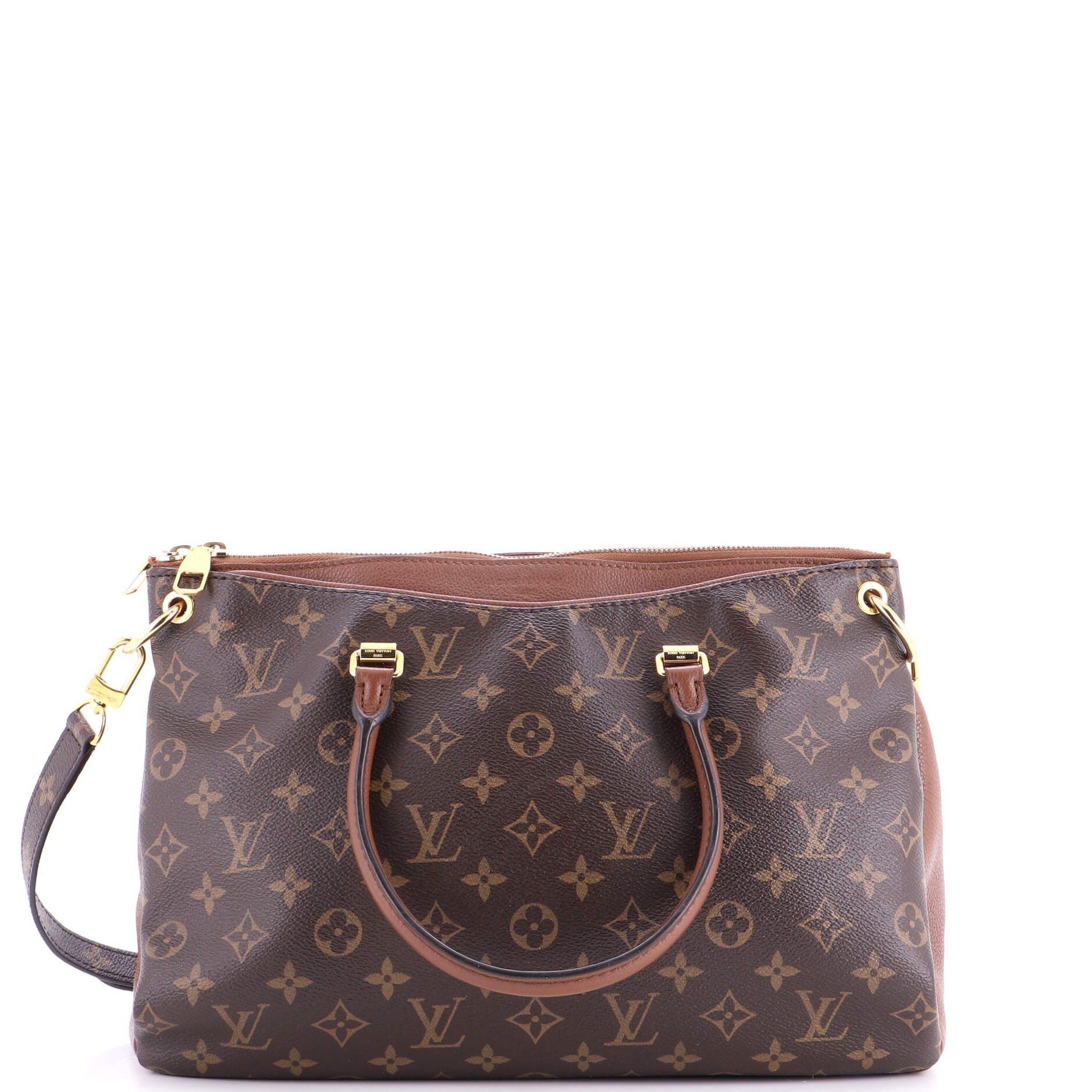 Pallas Tote Monogram Canvas with Leather