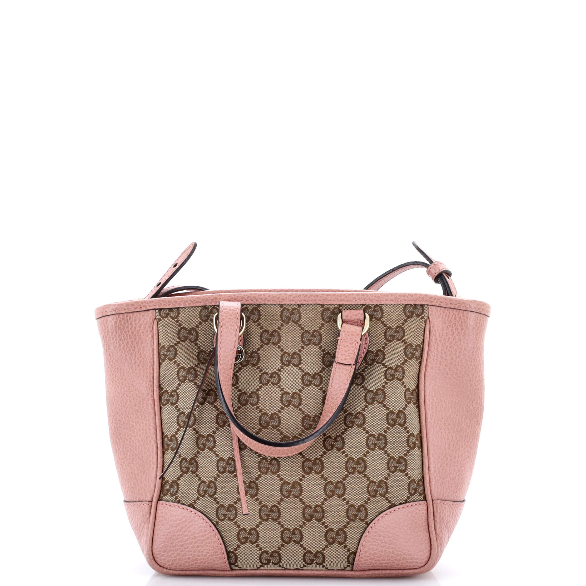 Bree Convertible Tote GG Canvas with Leather Small