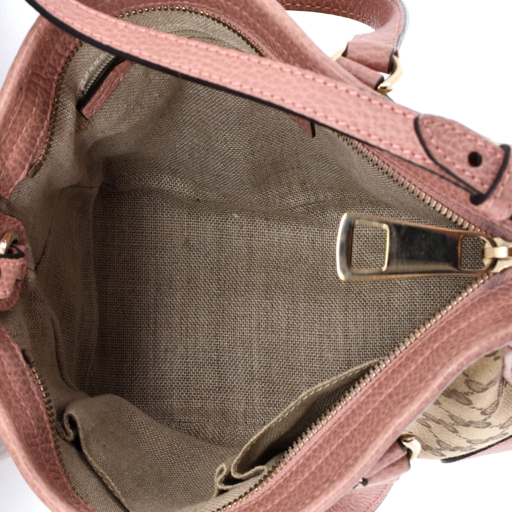 Bree Convertible Tote GG Canvas with Leather Small
