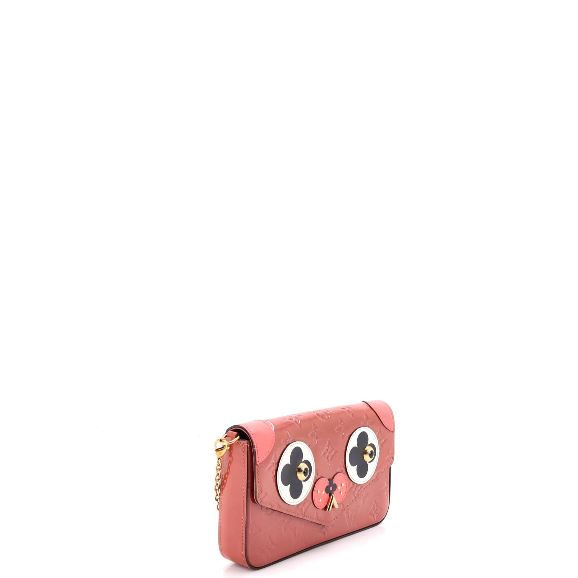 Felicie Pochette Limited Edition Valentine Dog Monogram Vernis