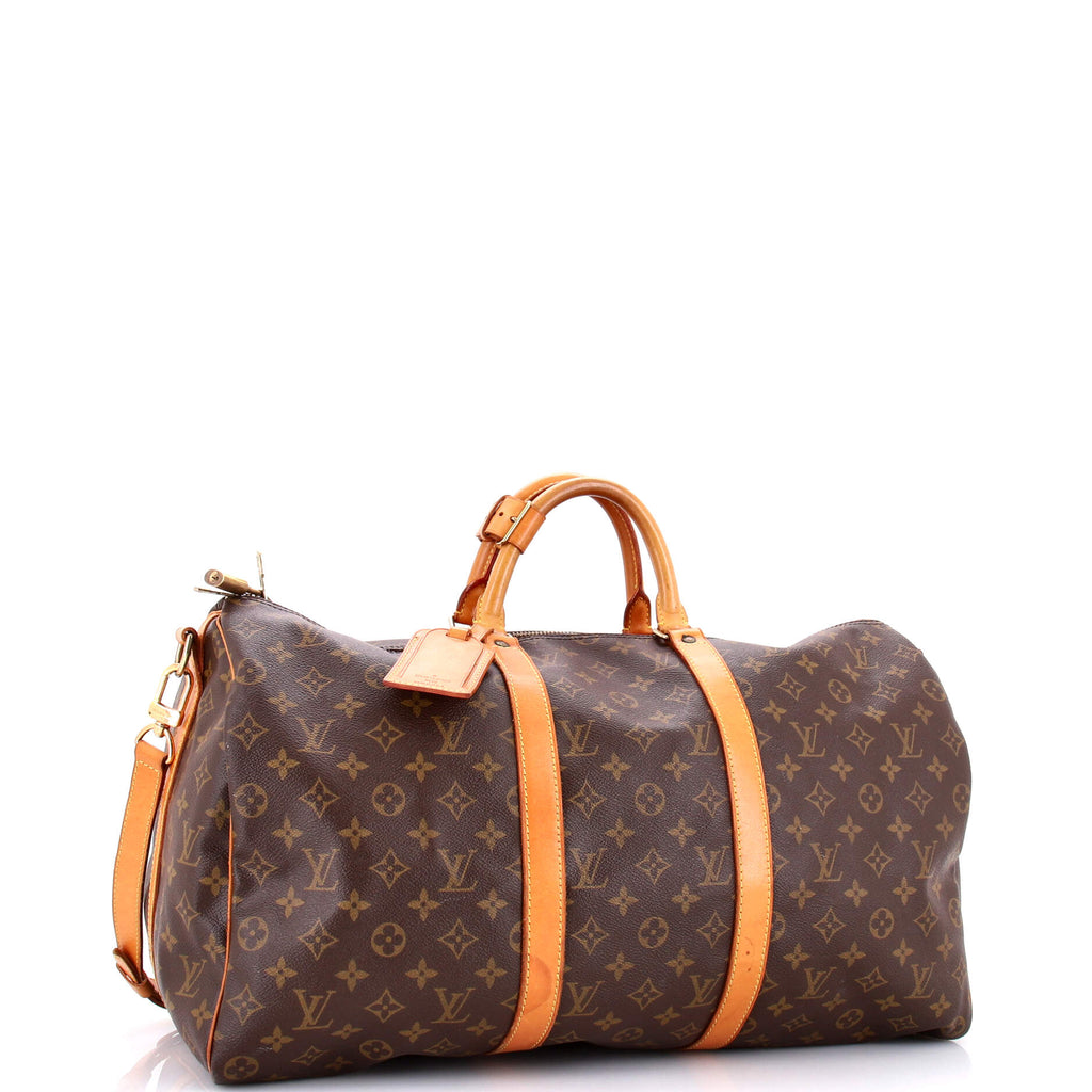 Keepall Bandouliere Bag Monogram Canvas 50