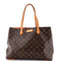 Wilshire Handbag Monogram Canvas MM