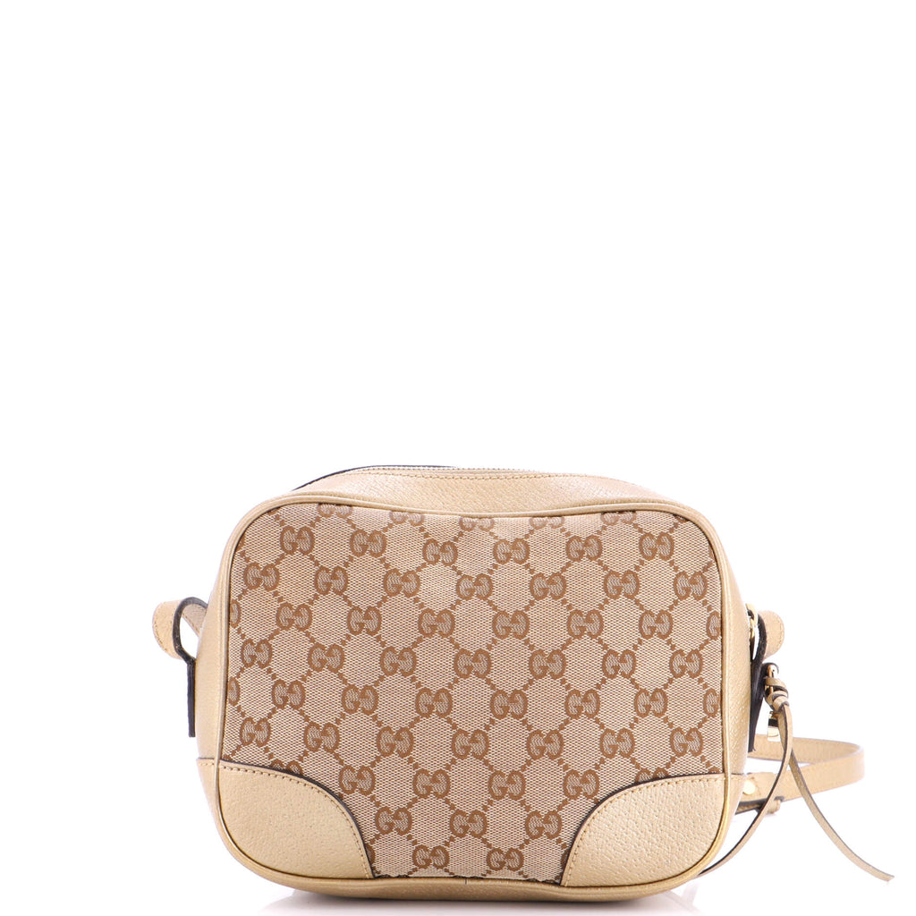 Bree Disco Crossbody Bag GG Canvas with Leather Mini