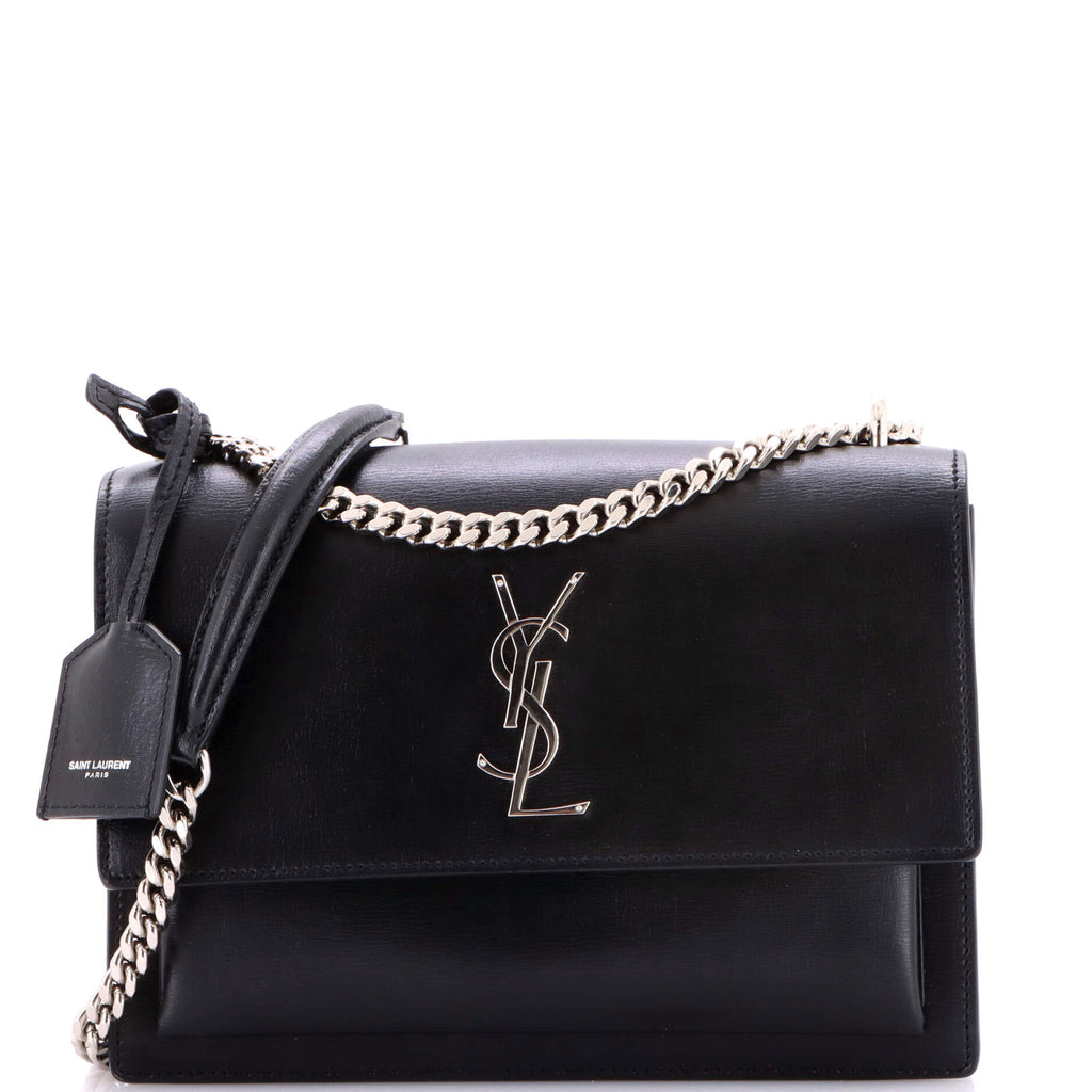 Sunset Crossbody Bag Leather Medium