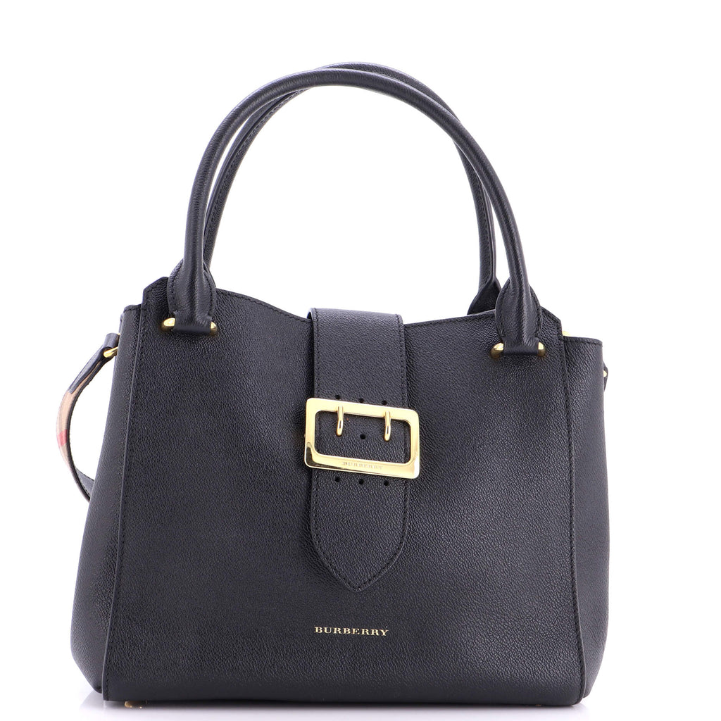 Buckle Tote Leather Medium