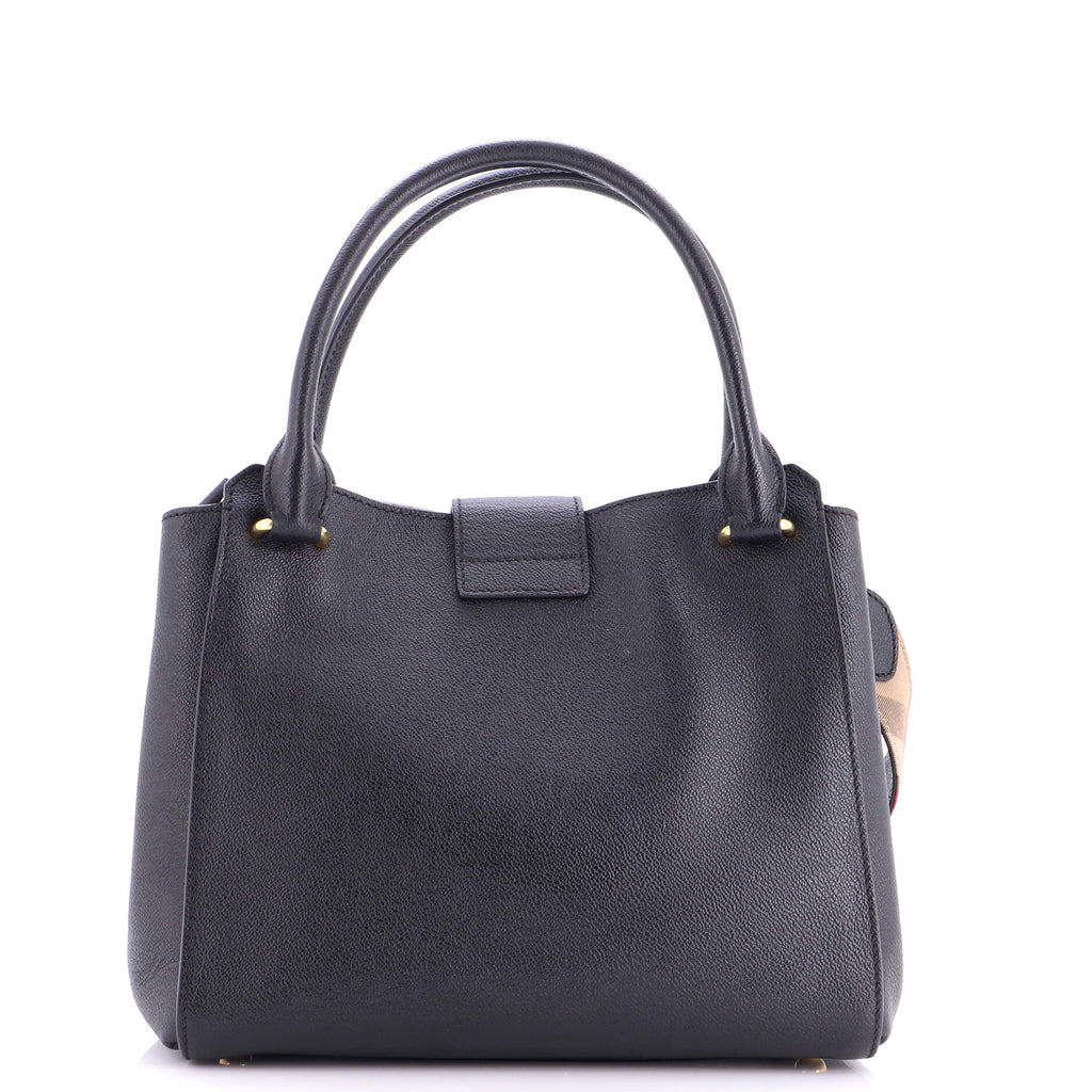 Buckle Tote Leather Medium