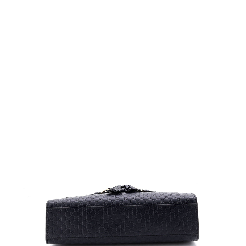 Emily Chain Flap Bag Microguccissima Leather Medium