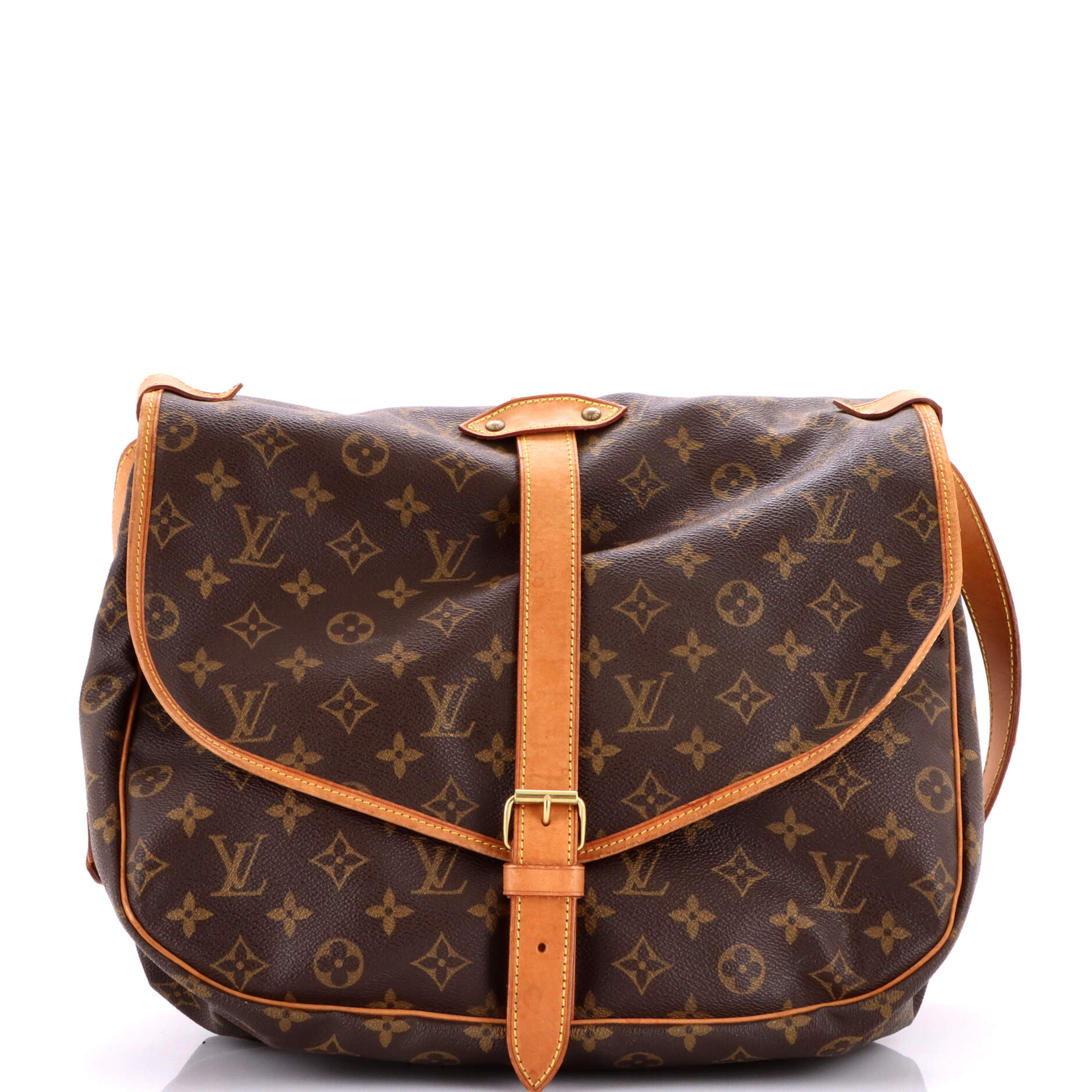 Saumur Handbag Monogram Canvas 35