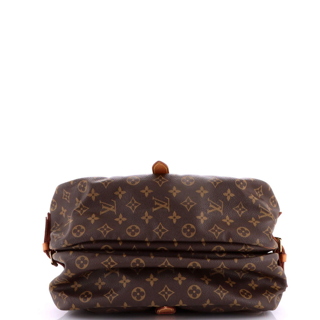 Saumur Handbag Monogram Canvas 35