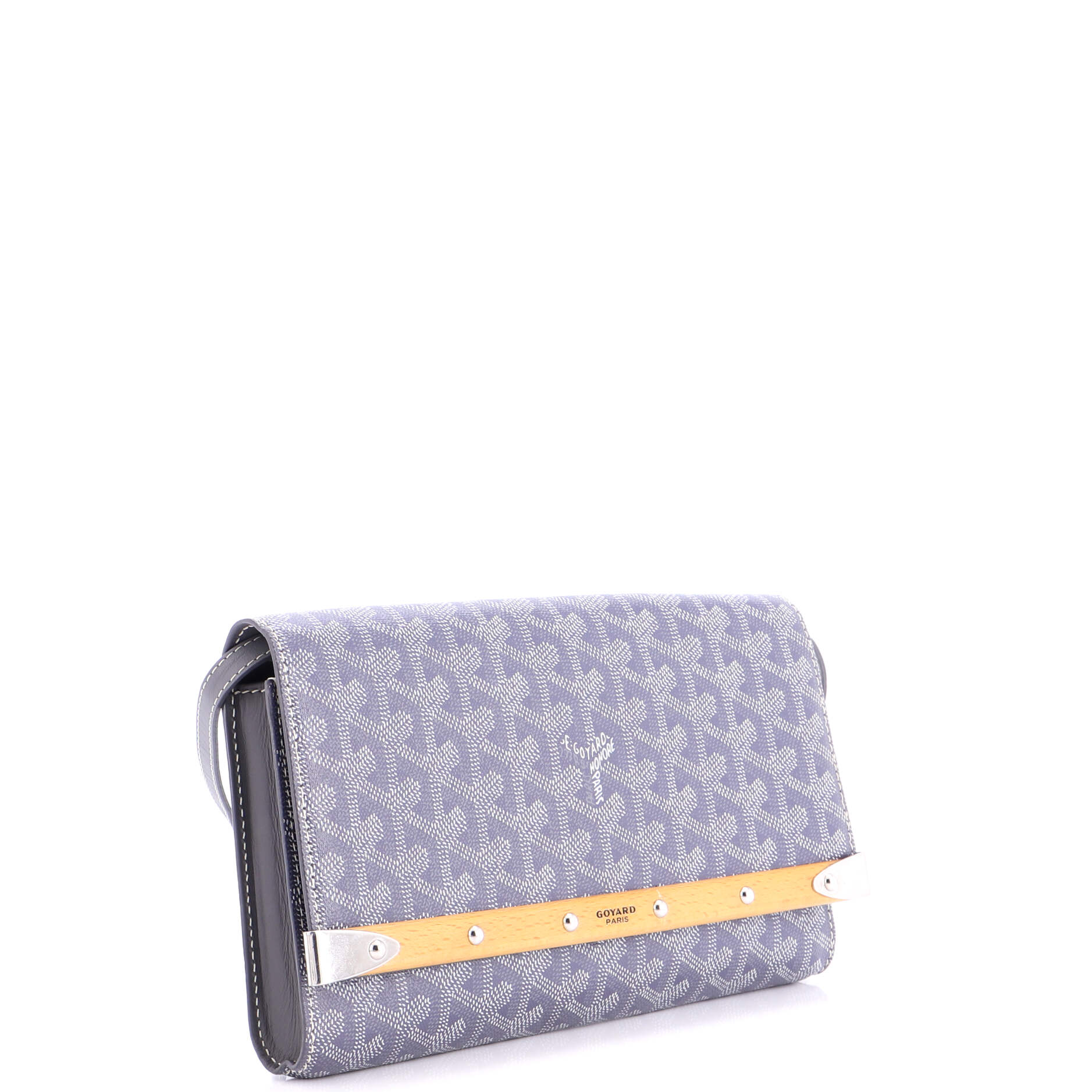 Monte Carlo Clutch with Strap Coated Canvas PM