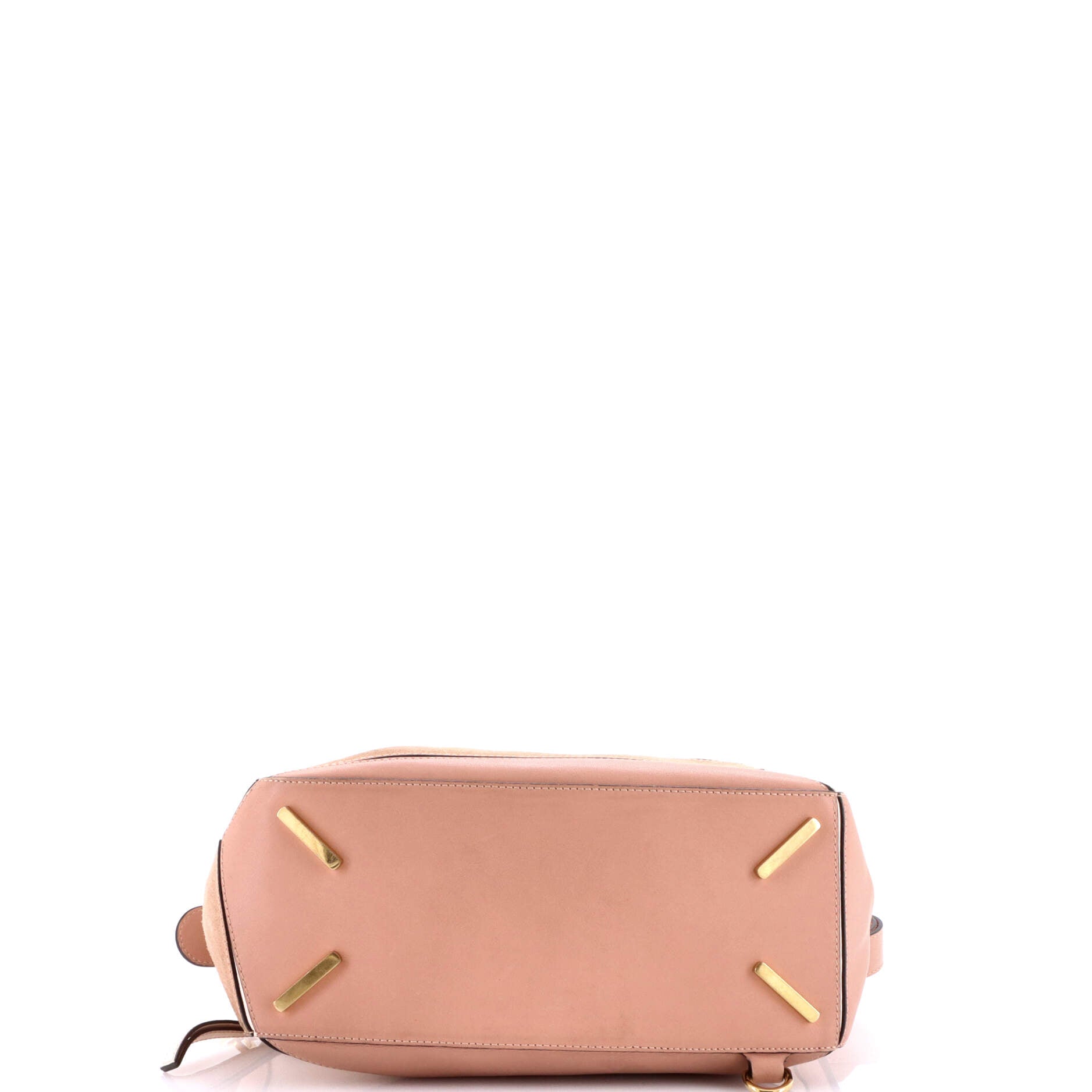 Puzzle Bag Leather and Suede Small
