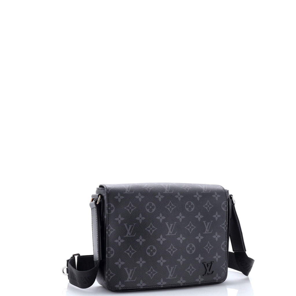 District Messenger Bag Monogram Eclipse Canvas PM