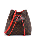 NeoNoe Handbag Monogram Canvas with Leather MM