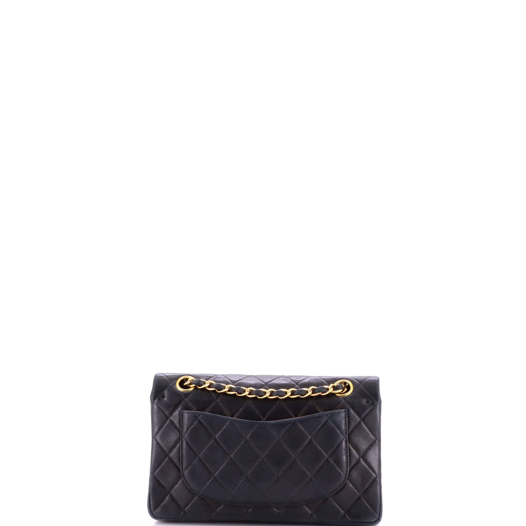 Vintage Classic Double Flap Bag Quilted Lambskin Small