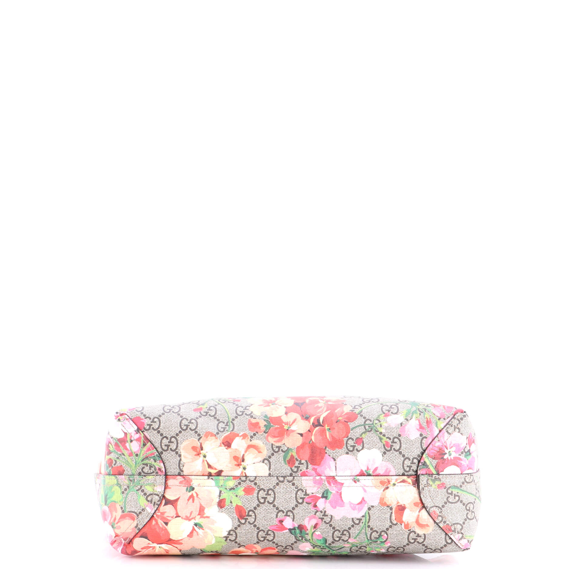 Reversible Tote Blooms GG Print Leather Small
