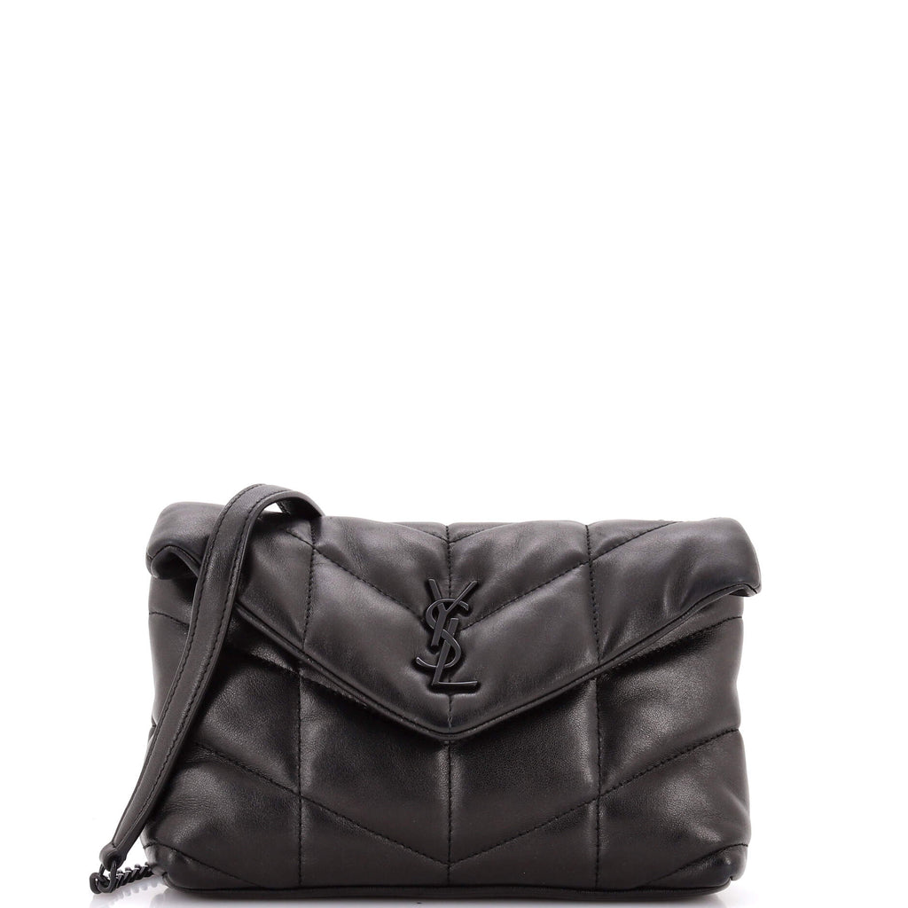 Loulou Puffer Shoulder Bag Quilted Leather Mini