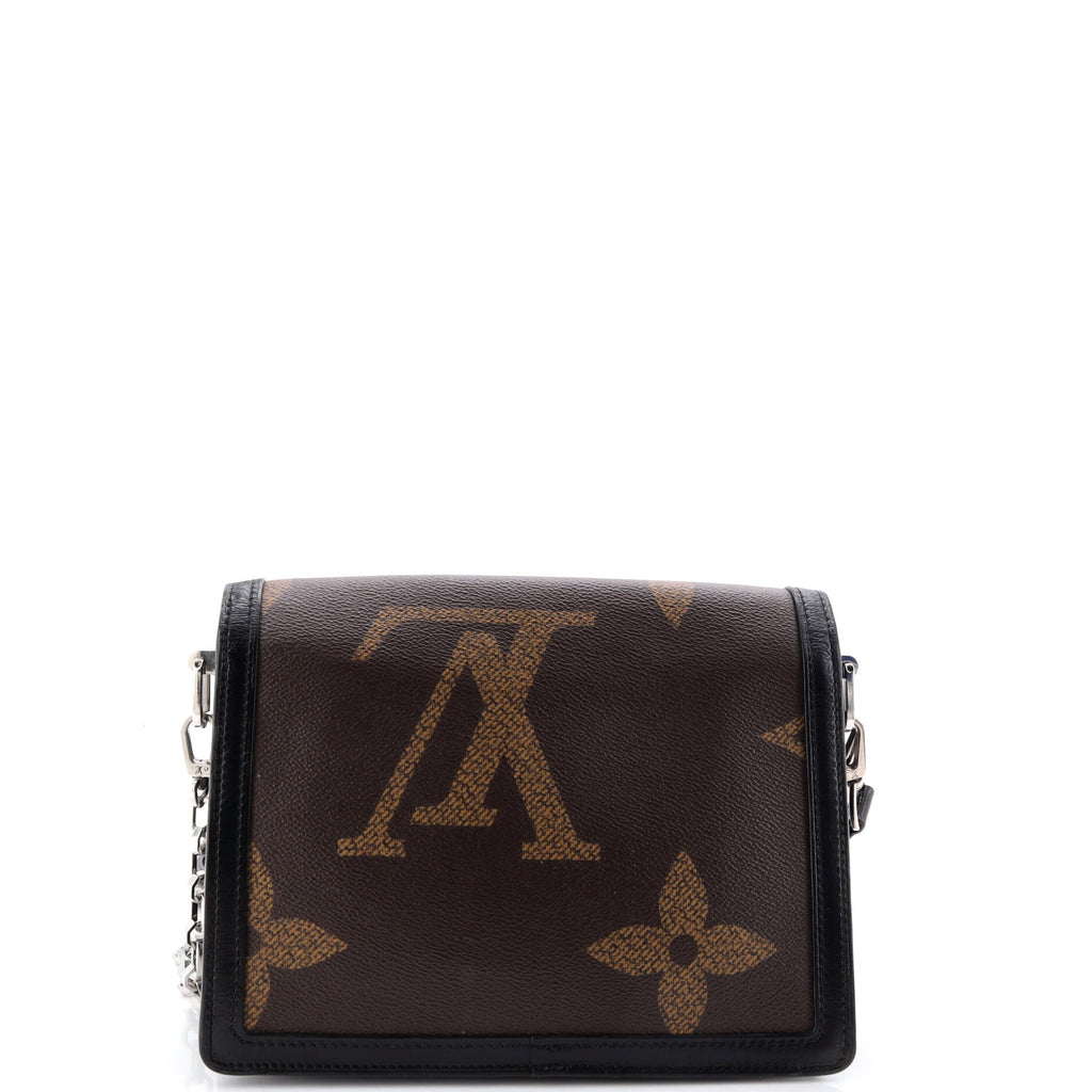 Dauphine Shoulder Bag Reverse Monogram Giant MM
