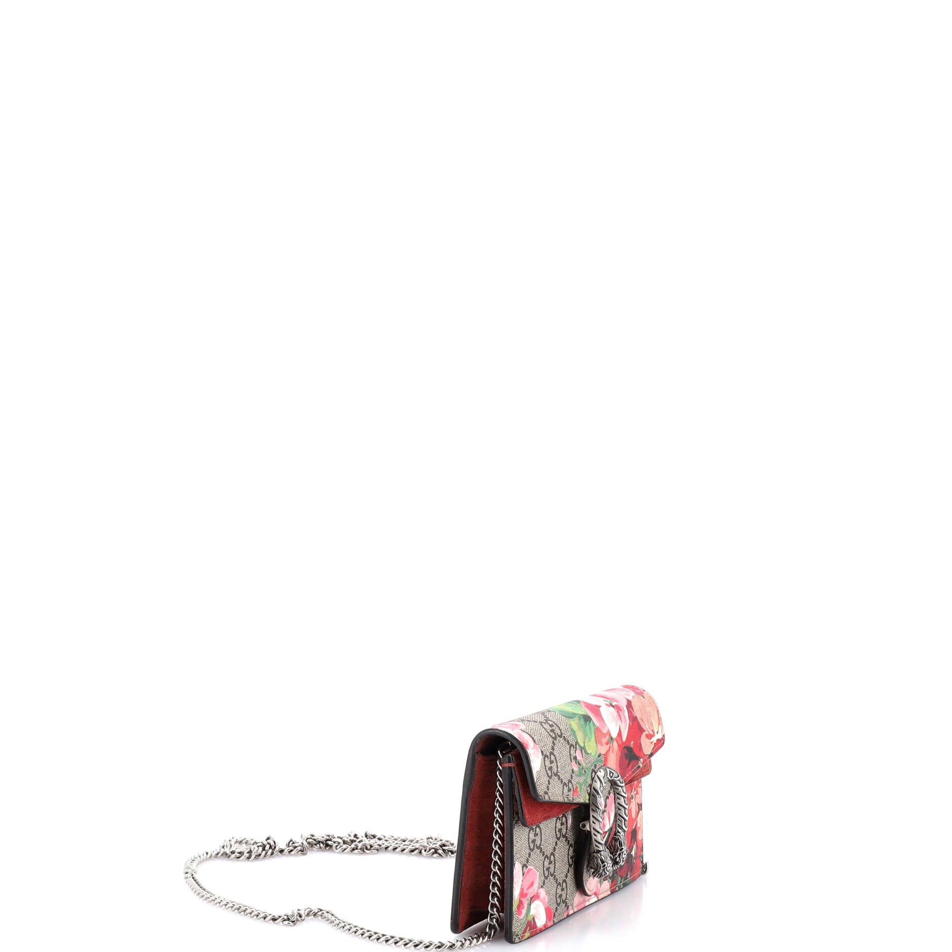 Dionysus Bag Blooms Print GG Coated Canvas Super Mini