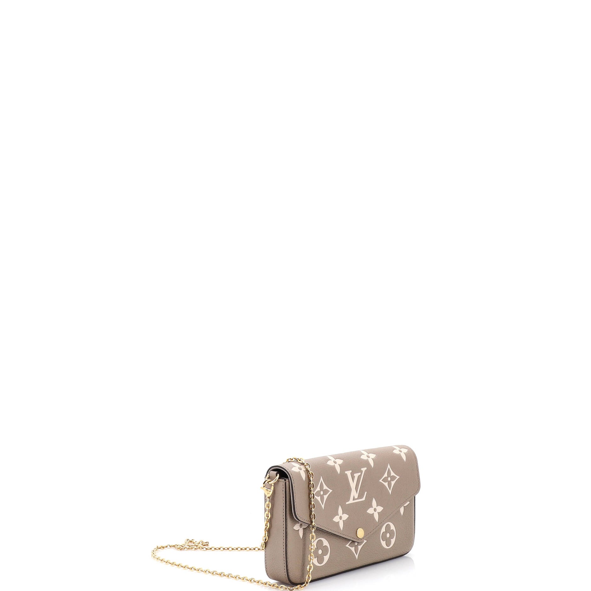 Felicie Pochette Bicolor Monogram Empreinte Giant