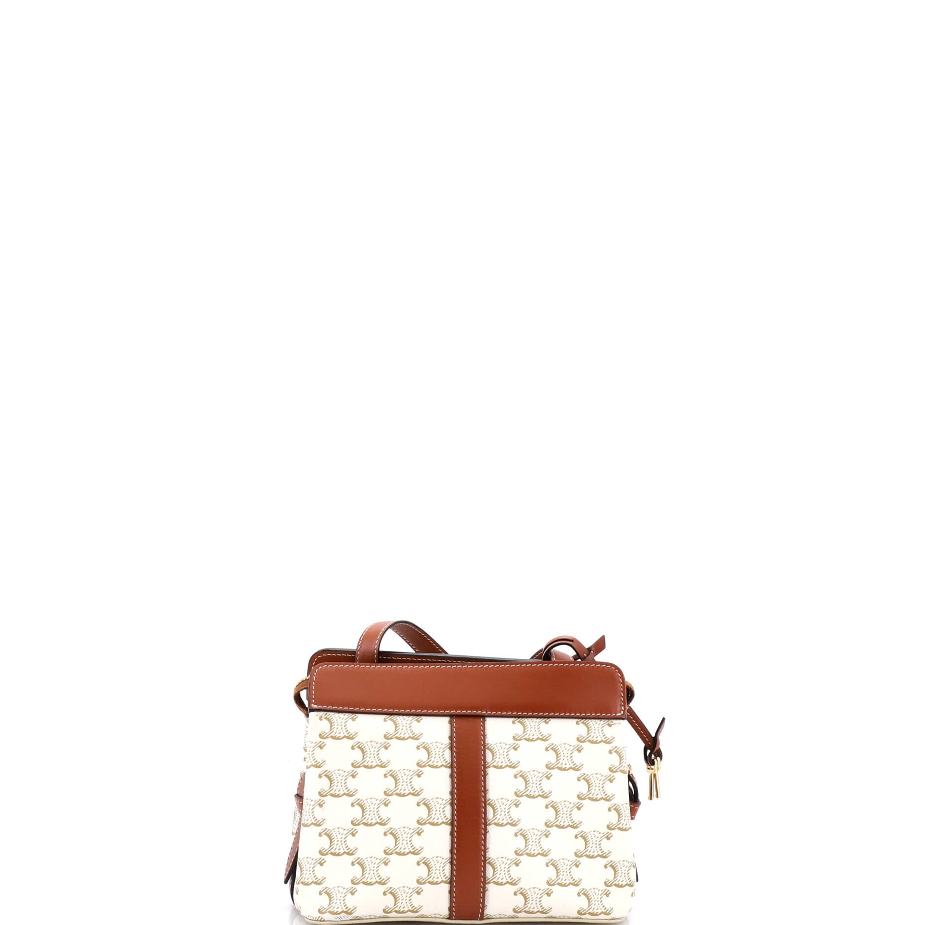 Teen Cabas De France Bag Triomphe Coated Canvas Small