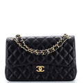 Classic Double Flap Bag Quilted Lambskin Jumbo