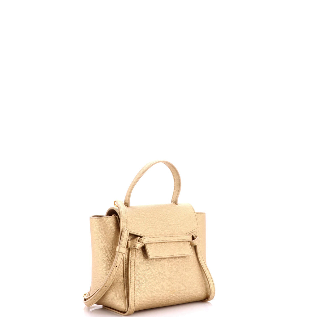 Belt Bag Textured Leather Nano